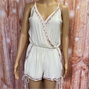 Chelsea & Violet Embroidered‎ Romper